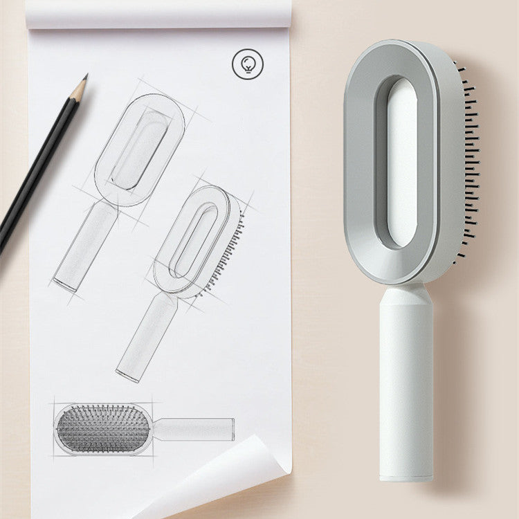 Self Cleaning Hair Brush – Healtihair