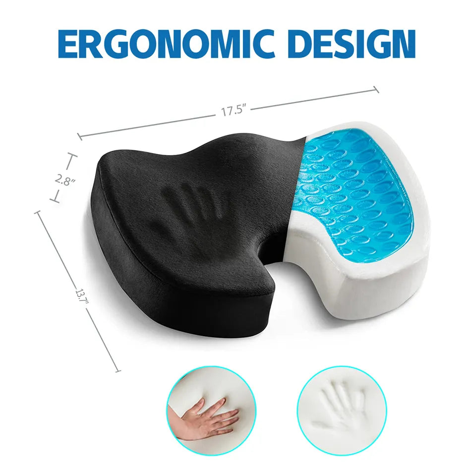 Pressure & Pain Relief Ergonomic Seat Cushion